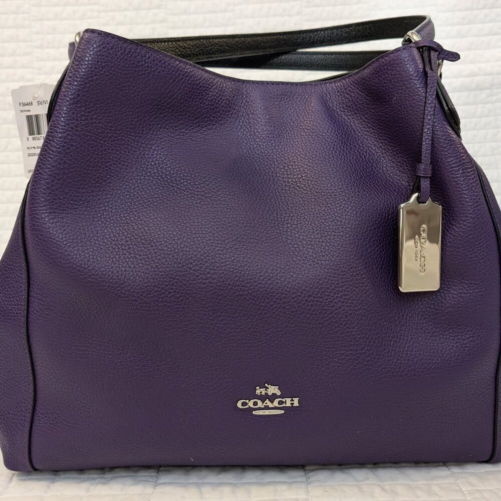 COACH Edie Shoulder Hobo Bag